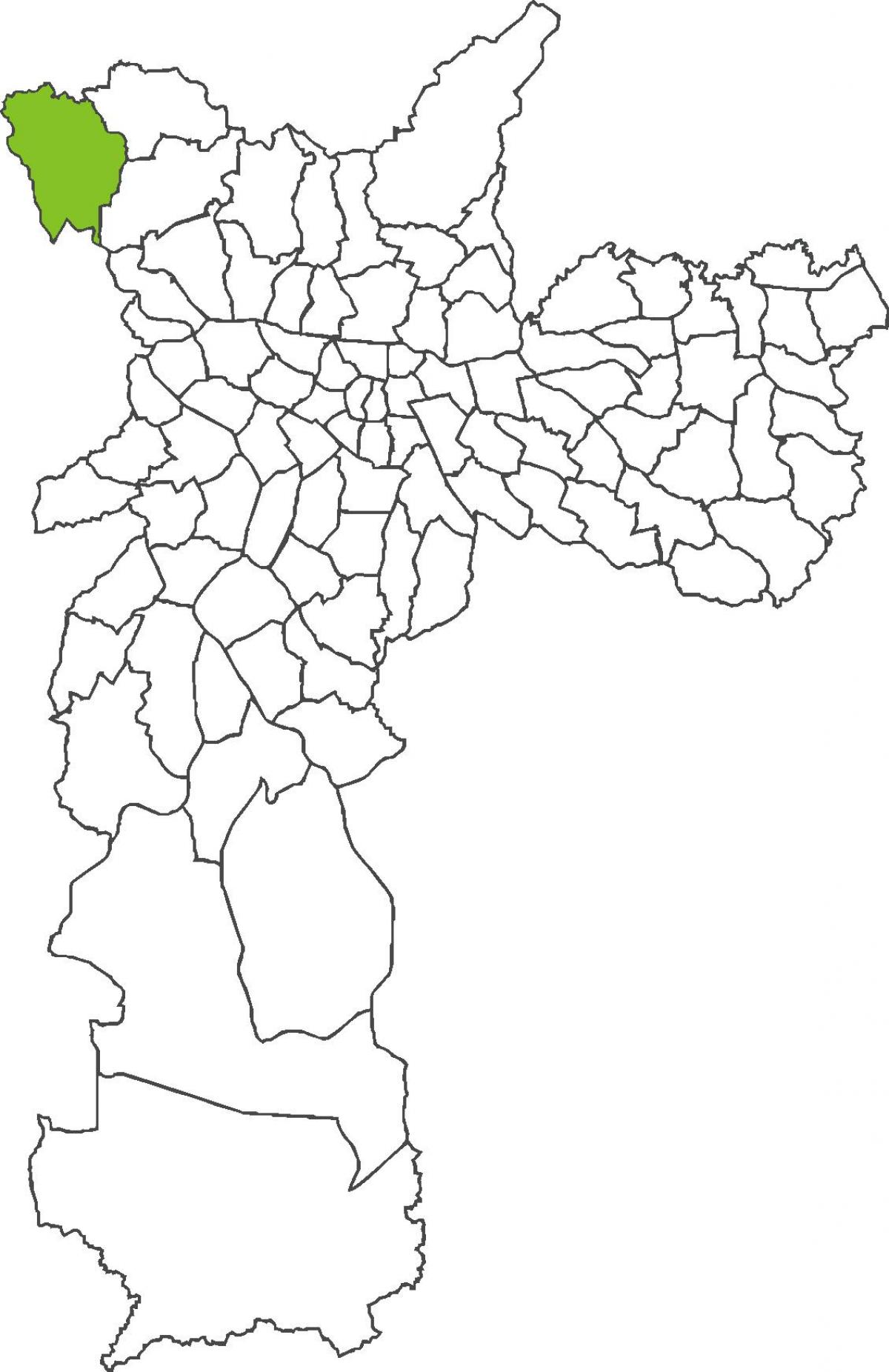 Zemljevid Anhangüera okrožno