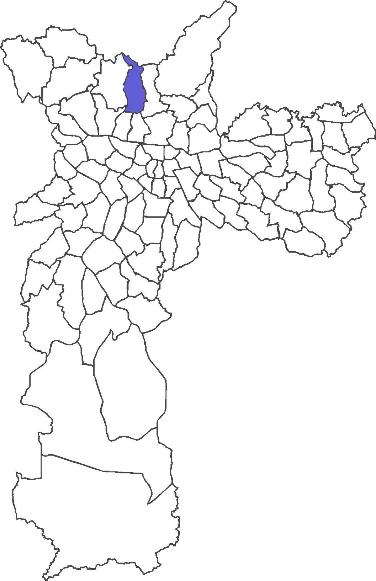 Zemljevid Cachoeirinha okrožno