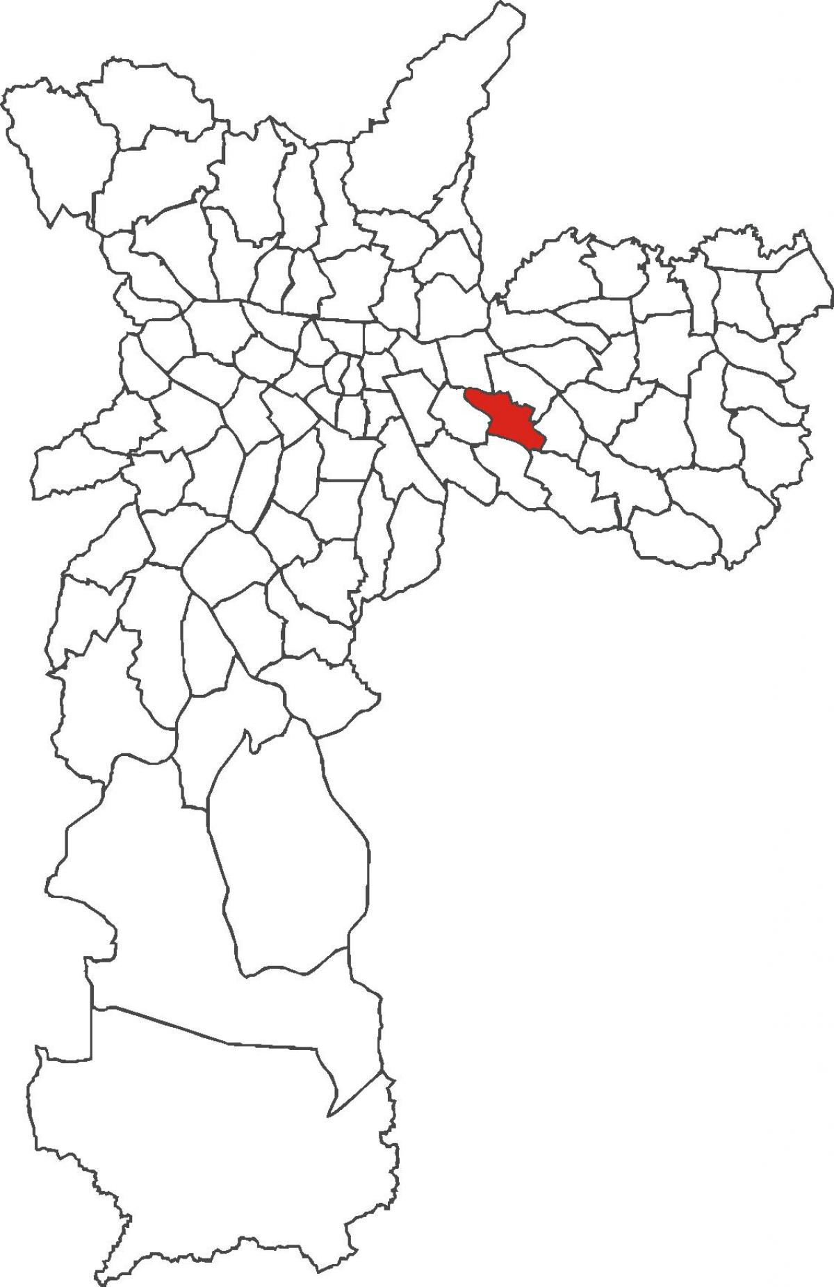 Zemljevid Vila Formozi okrožno