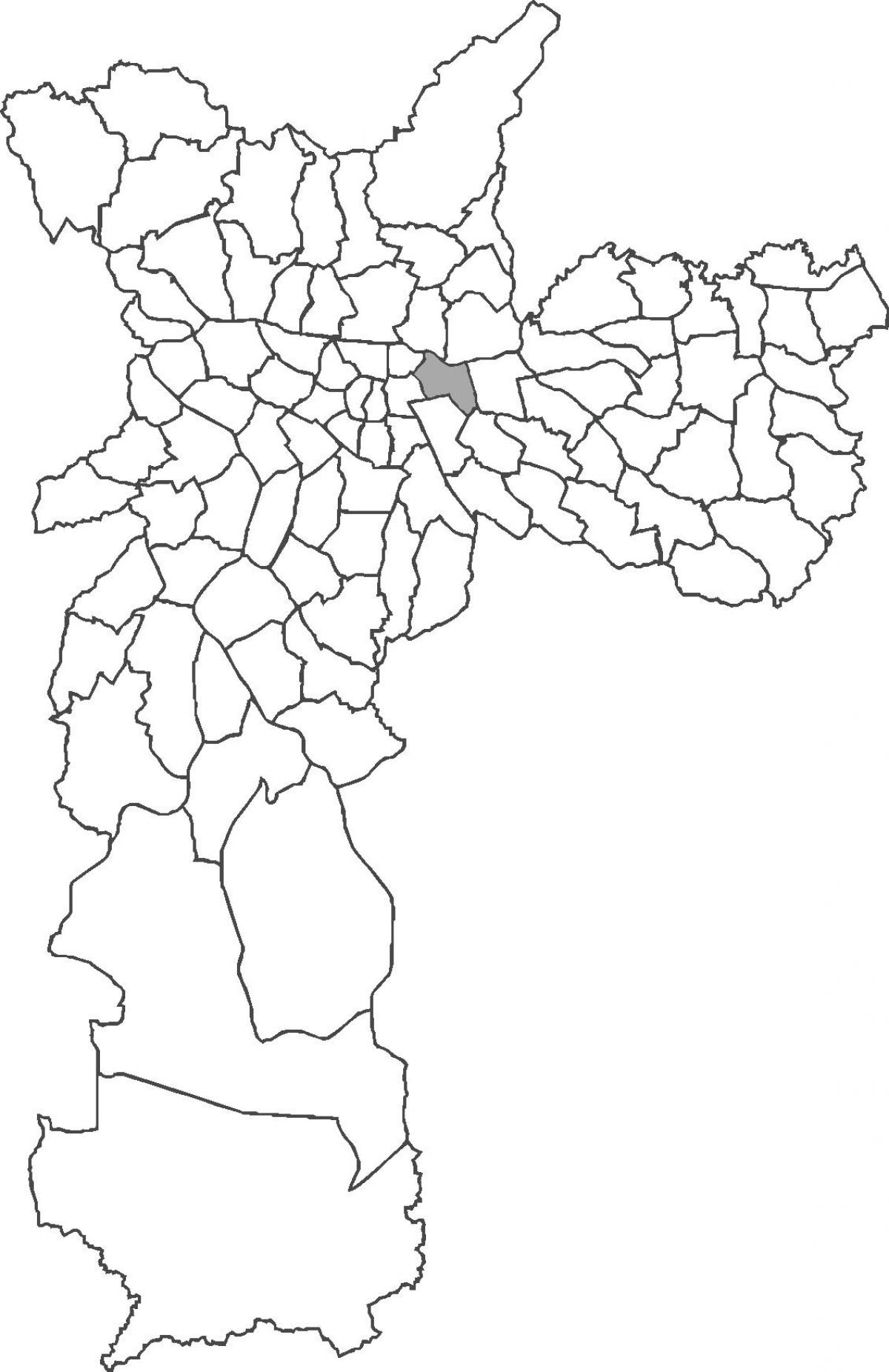 Zemljevid Belém okrožno