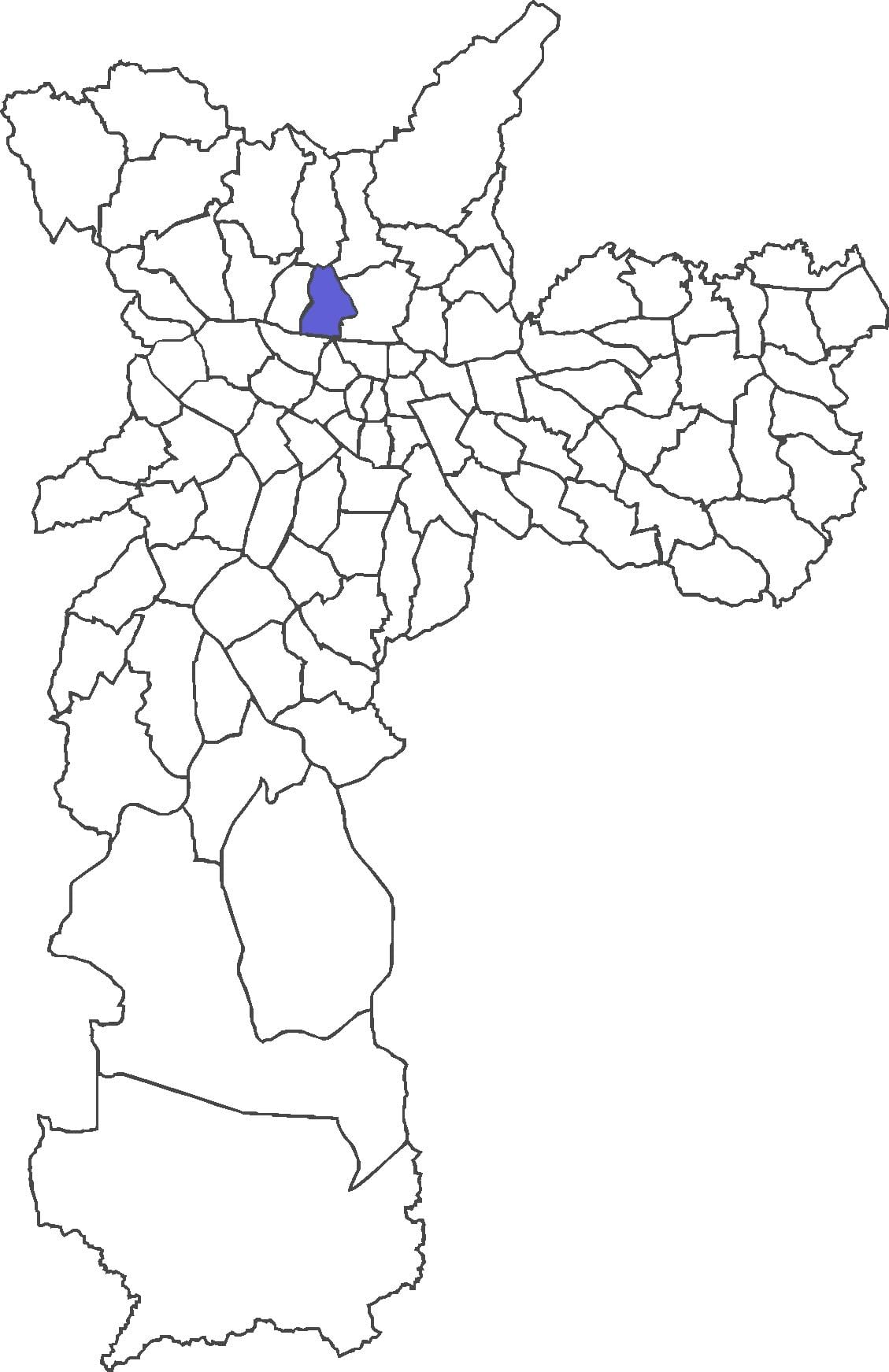 Zemljevid Casa Verde okrožno