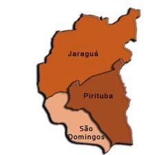 Zemljevid Pirituba-Jaraguá sub-prefekturi