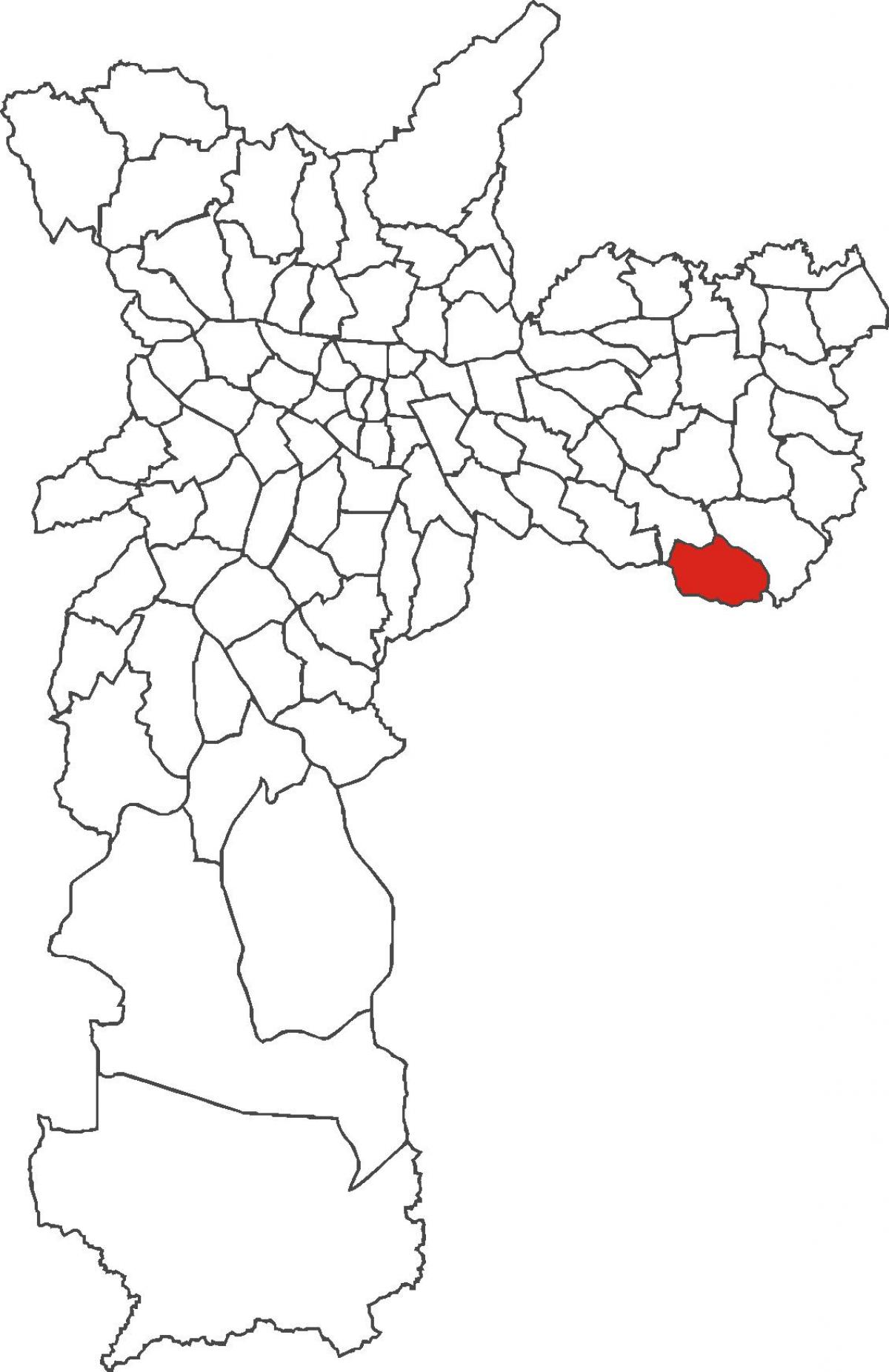 Zemljevid São Rafael okrožno
