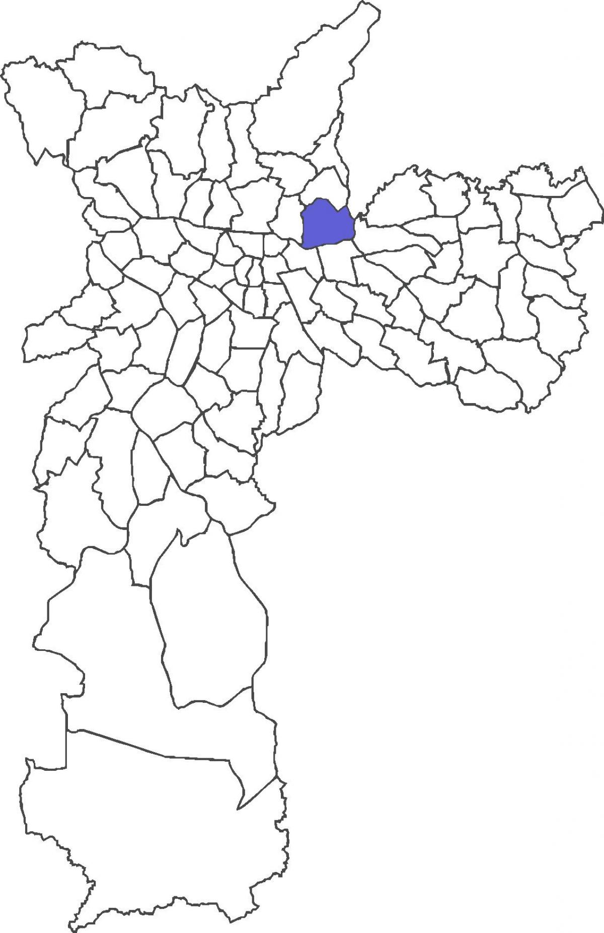 Zemljevid Vila Maria okrožno