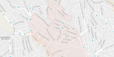 Zemljevid Brasilândia São Paulo