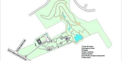 Zemljevid Burle Marx park