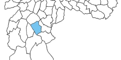 Zemljevid Campo Grande okrožno