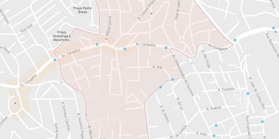 Zemljevid Cangaíba São Paulo