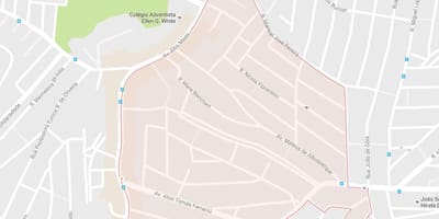 Zemljevid Capão Redondo São Paulo