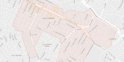Zemljevid Carrão São Paulo