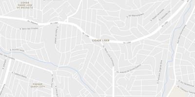 Zemljevid Cidade Líder São Paulo
