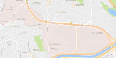 Zemljevid Jaguara São Paulo