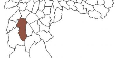 Zemljevid Jardim Sao Luis okrožno