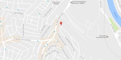 Zemljevid Jardim Sao Luis São Paulo