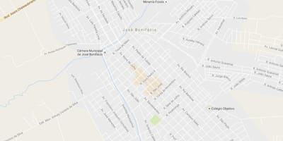 Zemljevid José Bonifácio São Paulo