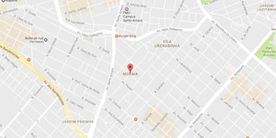 Zemljevid Moema São Paulo