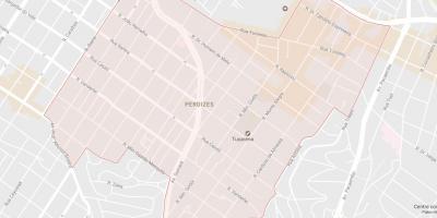 Zemljevid Perdizes São Paulo