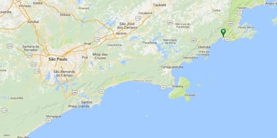 Zemljevid plaži Estaleiro
