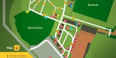 Zemljevid Rodeio São Paulo park