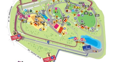Zemljevid São Paulo lollapalooza