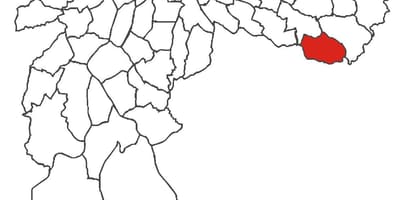 Zemljevid São Rafael okrožno