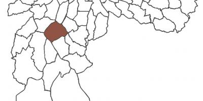Zemljevid Santo Amaro okrožno