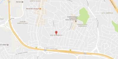 Zemljevid Sao Domingos São Paulo