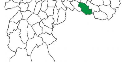 Zemljevid Sapopemba okrožno
