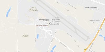 Zemljevid VCP - Campinas letališče