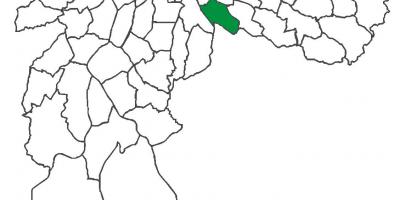 Zemljevid Vila Prudente okrožno
