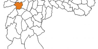 Zemljevid Vila Sônia okrožno